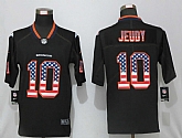 Nike Denver Broncos 10 Jeudy USA Flag Fashion Black Vapor Untouchable Limited Jersey,baseball caps,new era cap wholesale,wholesale hats